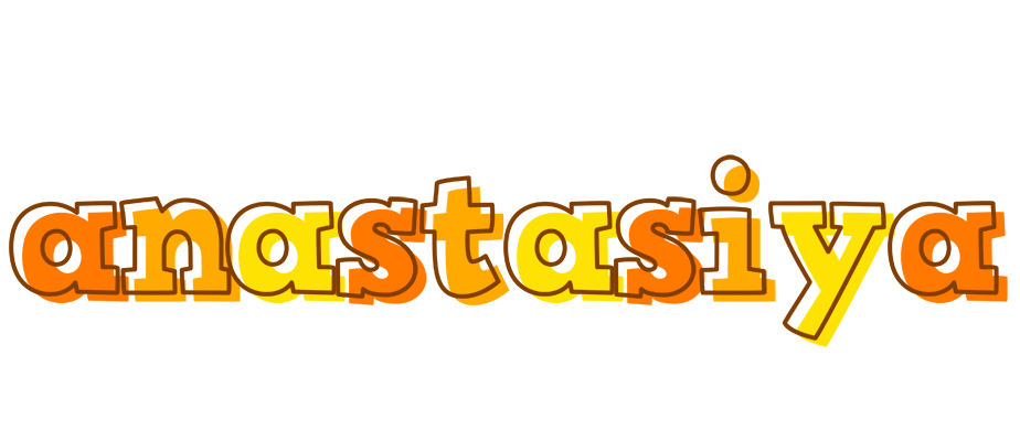Anastasiya desert logo