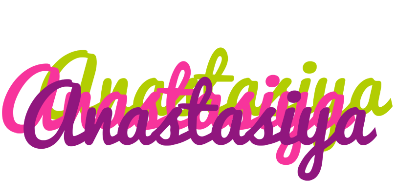 Anastasiya flowers logo