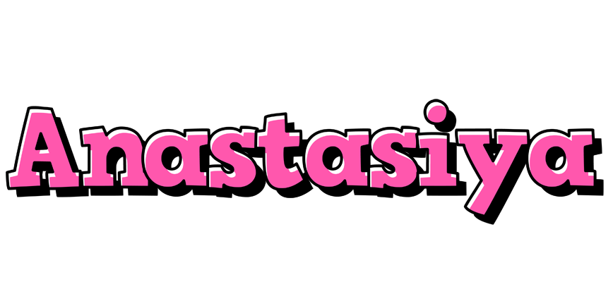 Anastasiya girlish logo