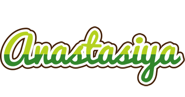 Anastasiya golfing logo