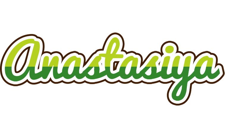 Anastasiya golfing logo