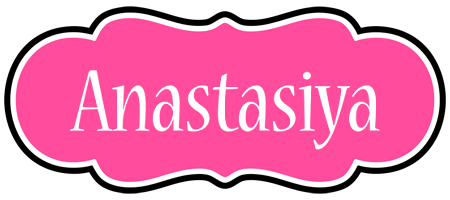 Anastasiya invitation logo