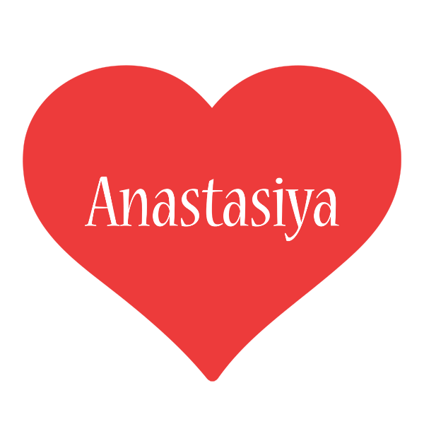 Anastasiya love logo