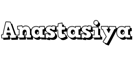 Anastasiya snowing logo