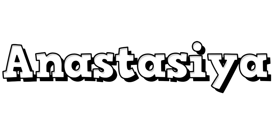 Anastasiya snowing logo
