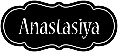 Anastasiya welcome logo