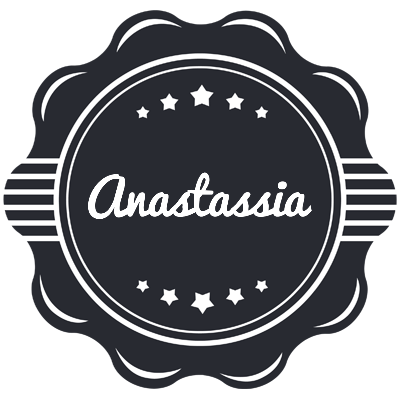 Anastassia badge logo