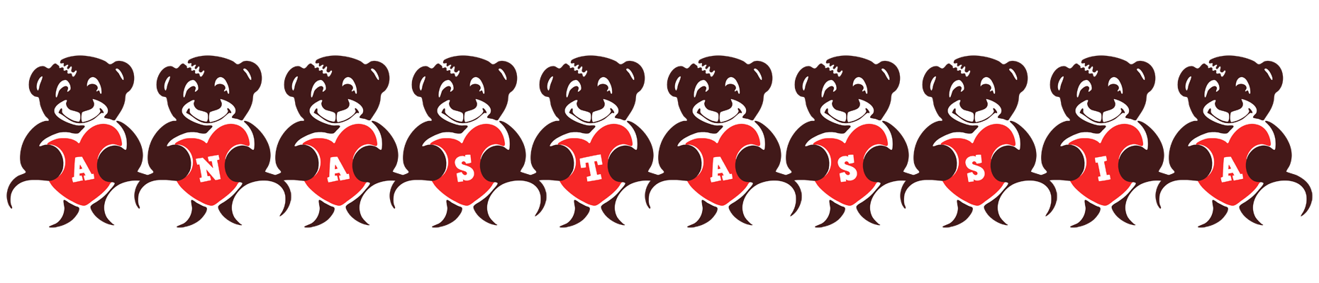 Anastassia bear logo