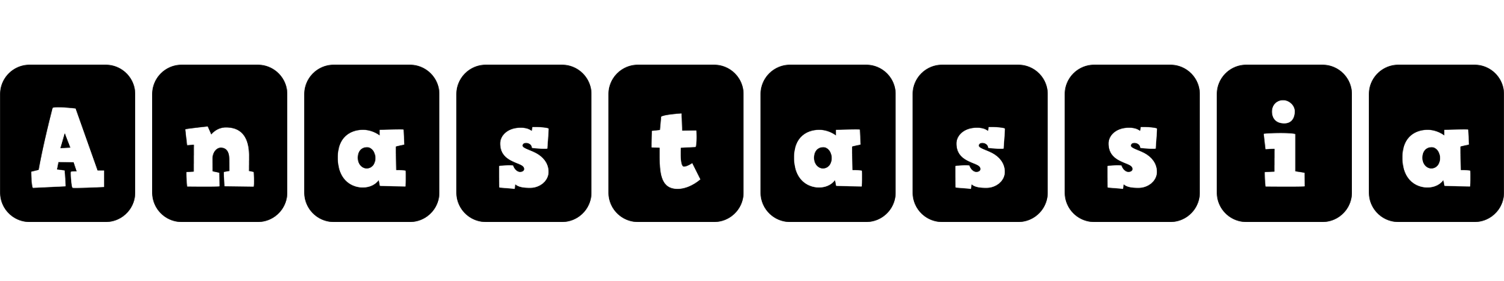 Anastassia box logo