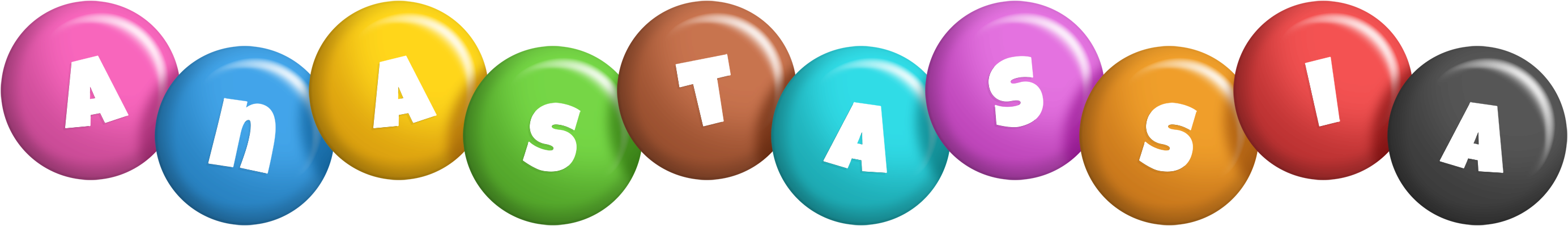 Anastassia candy logo