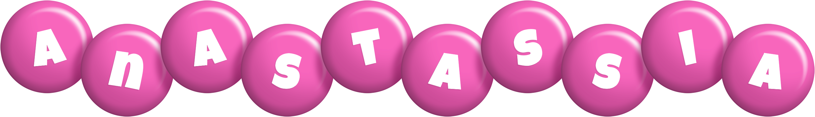 Anastassia candy-pink logo
