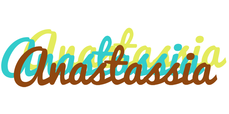 Anastassia cupcake logo