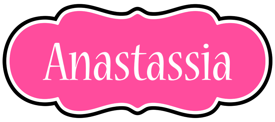 Anastassia invitation logo