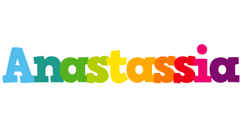 Anastassia rainbows logo
