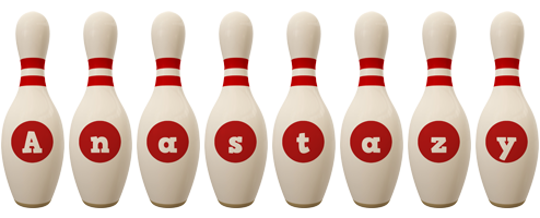 Anastazy bowling-pin logo