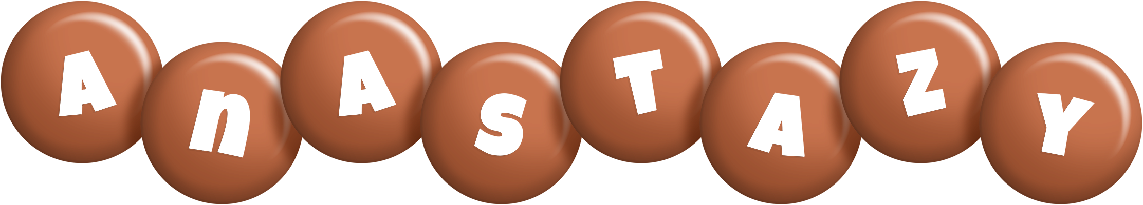 Anastazy candy-brown logo