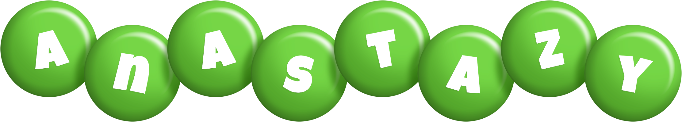 Anastazy candy-green logo