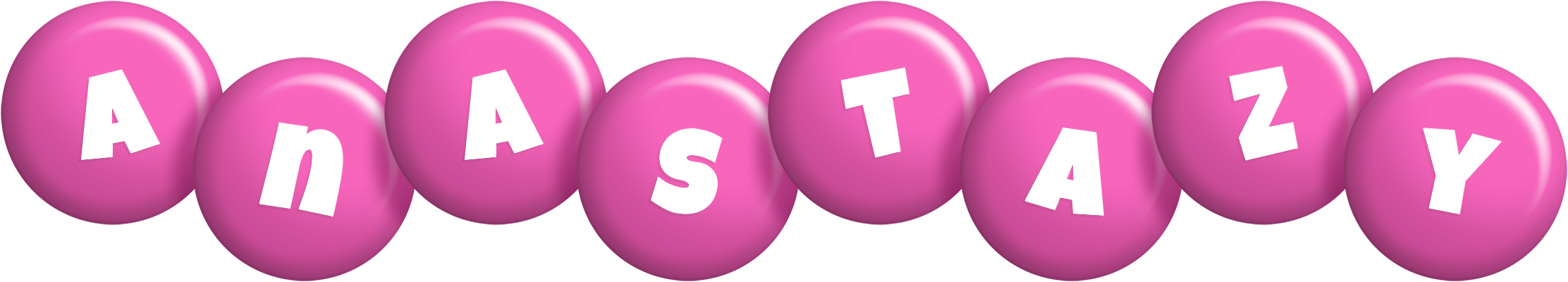 Anastazy candy-pink logo
