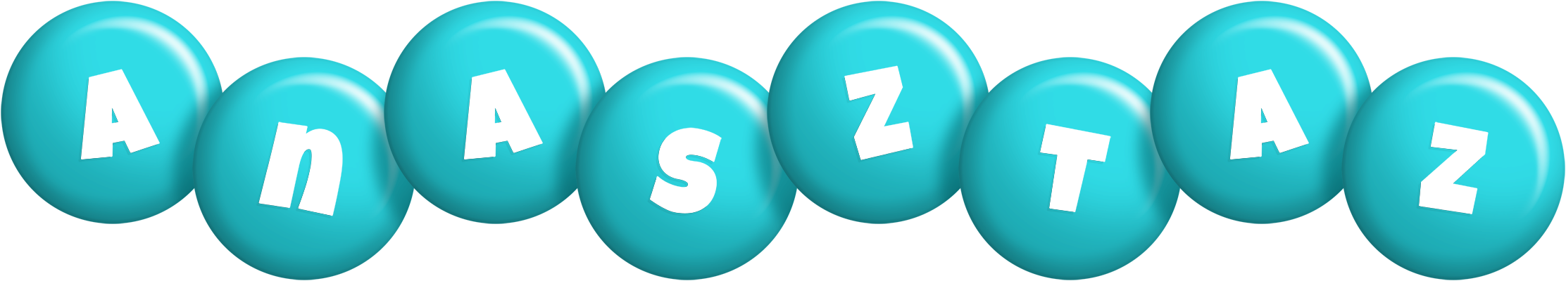 Anasztaz candy-azur logo
