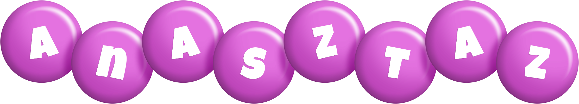 Anasztaz candy-purple logo