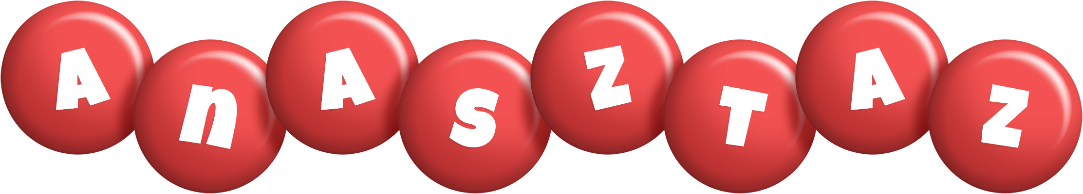 Anasztaz candy-red logo