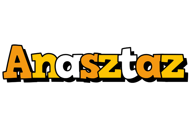 Anasztaz cartoon logo