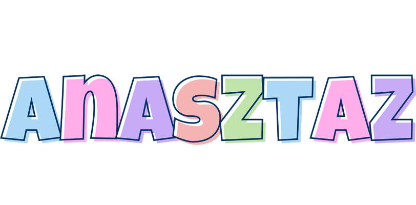 Anasztaz pastel logo