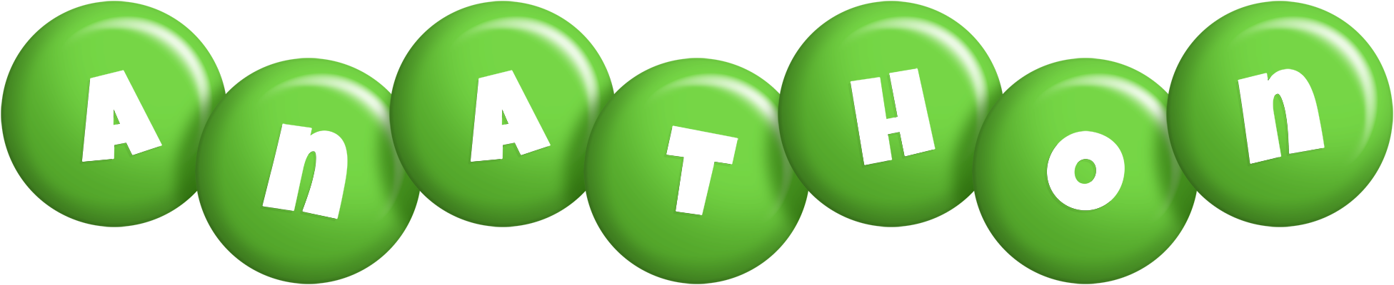 Anathon candy-green logo