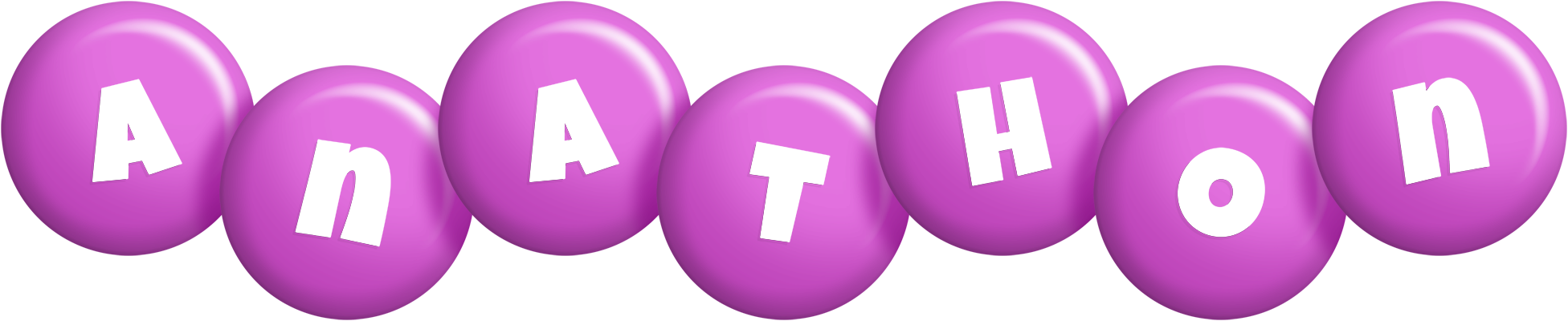 Anathon candy-purple logo