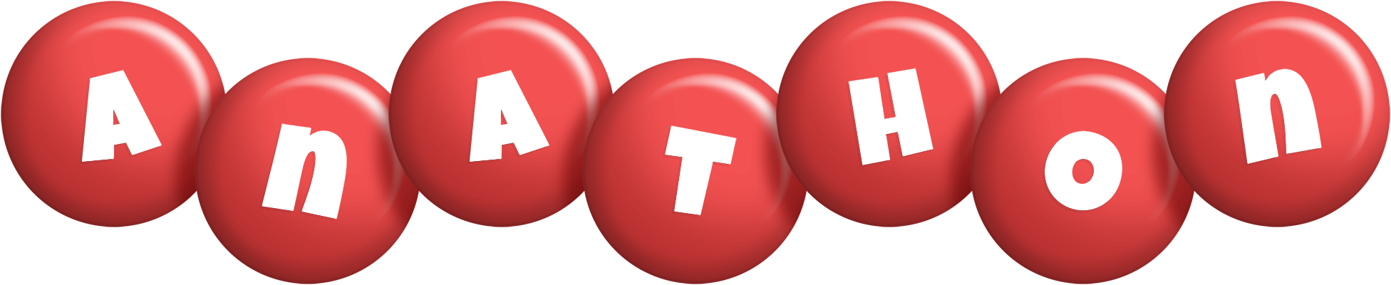 Anathon candy-red logo