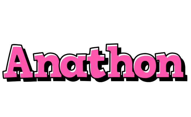 Anathon girlish logo