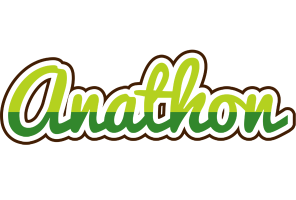 Anathon golfing logo