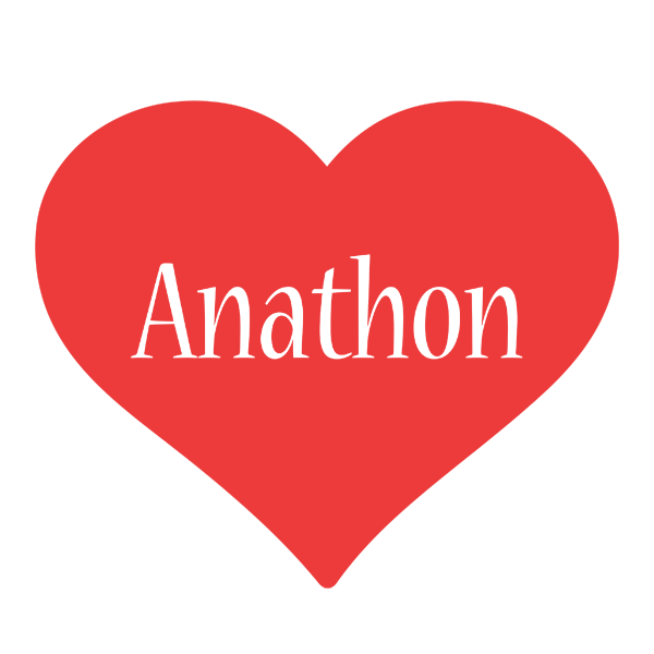 Anathon love logo