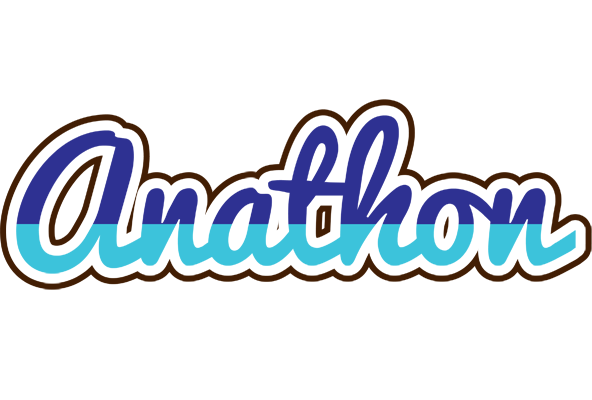 Anathon raining logo