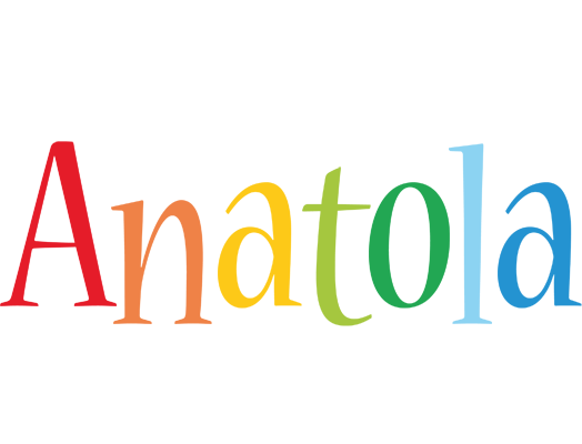 Anatola birthday logo