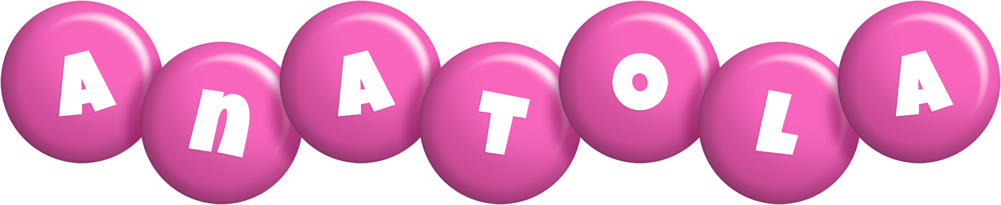 Anatola candy-pink logo