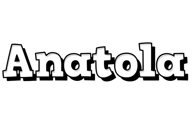 Anatola snowing logo