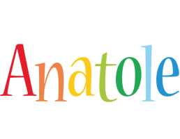 Anatole birthday logo