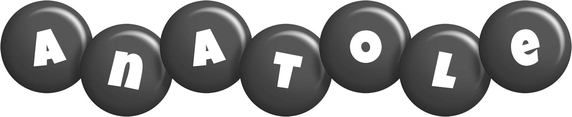 Anatole candy-black logo