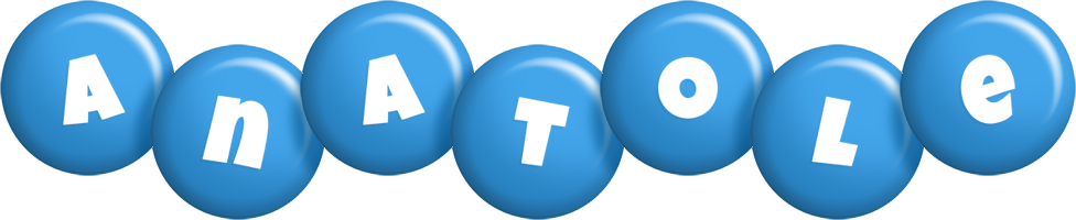 Anatole candy-blue logo