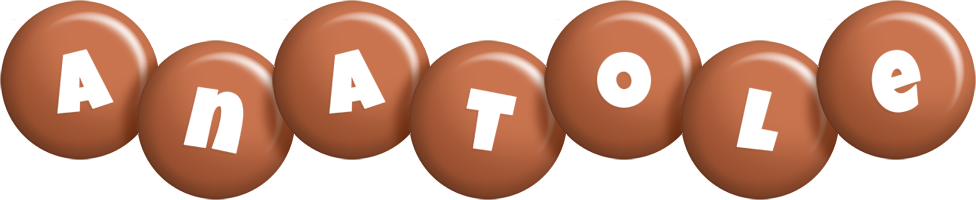 Anatole candy-brown logo