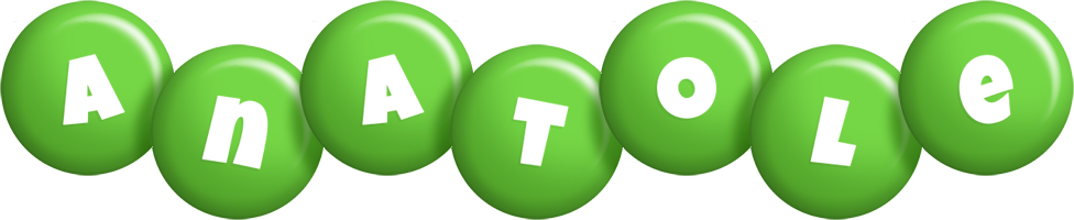 Anatole candy-green logo