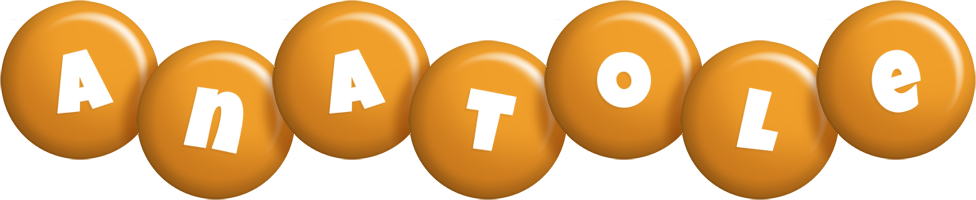 Anatole candy-orange logo