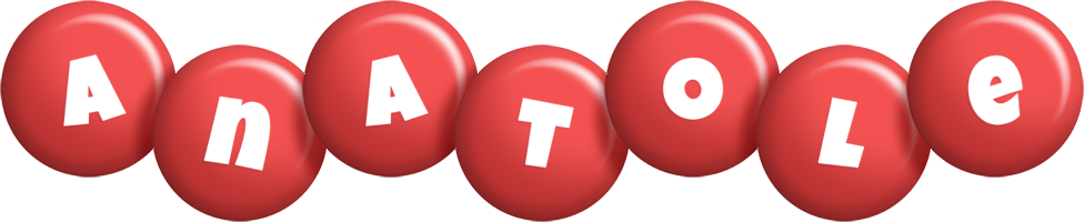 Anatole candy-red logo