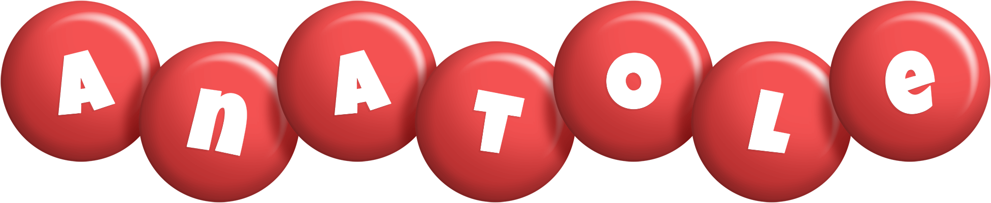 Anatole candy-red logo