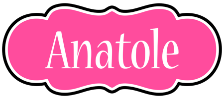 Anatole invitation logo