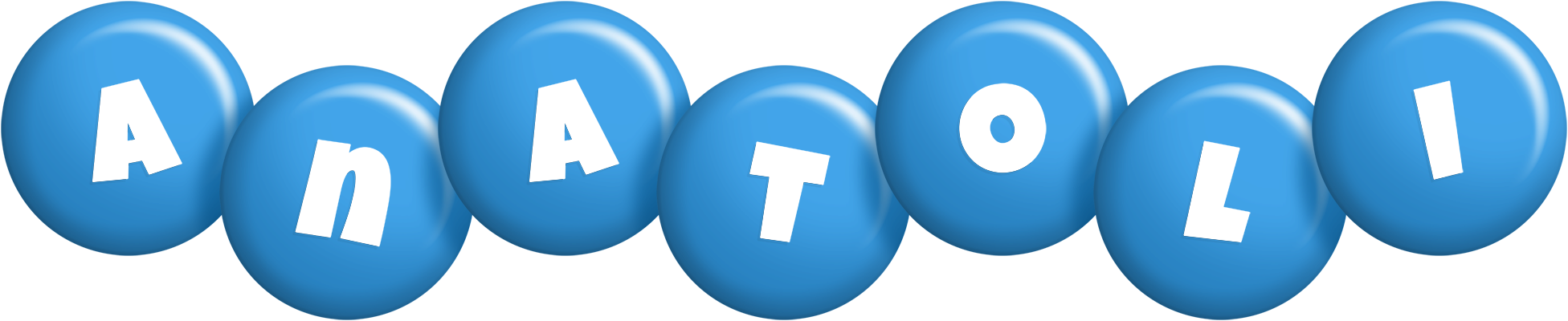 Anatoli candy-blue logo