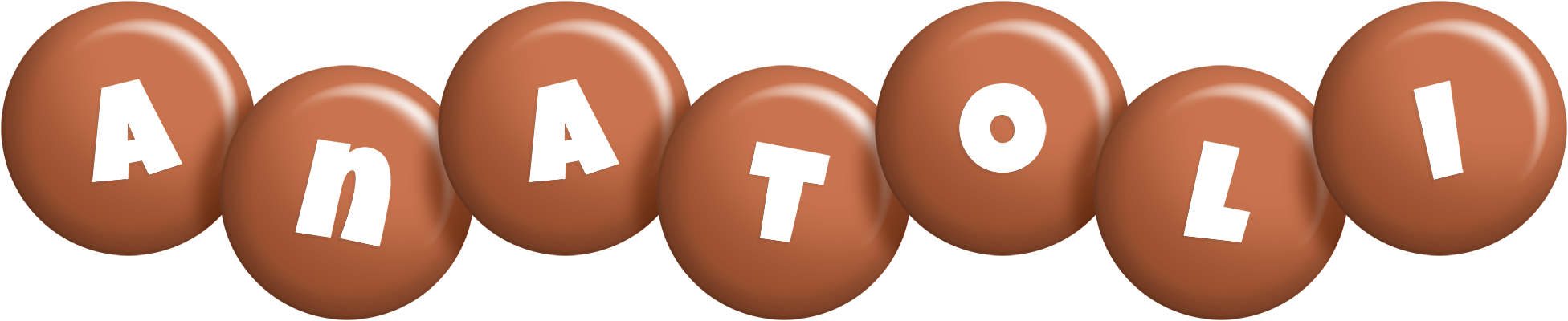 Anatoli candy-brown logo