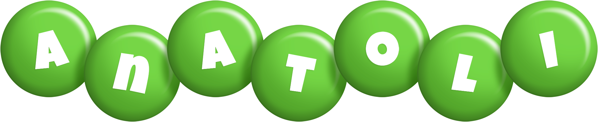 Anatoli candy-green logo