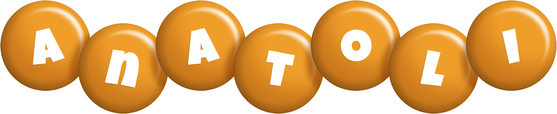 Anatoli candy-orange logo